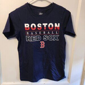 Boys Medium 8 Boston Red Sox short sleeve tshirt navy